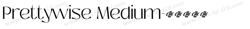 Prettywise Medium字体转换